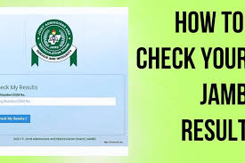 How to Check UTME Results with Registration Number?
